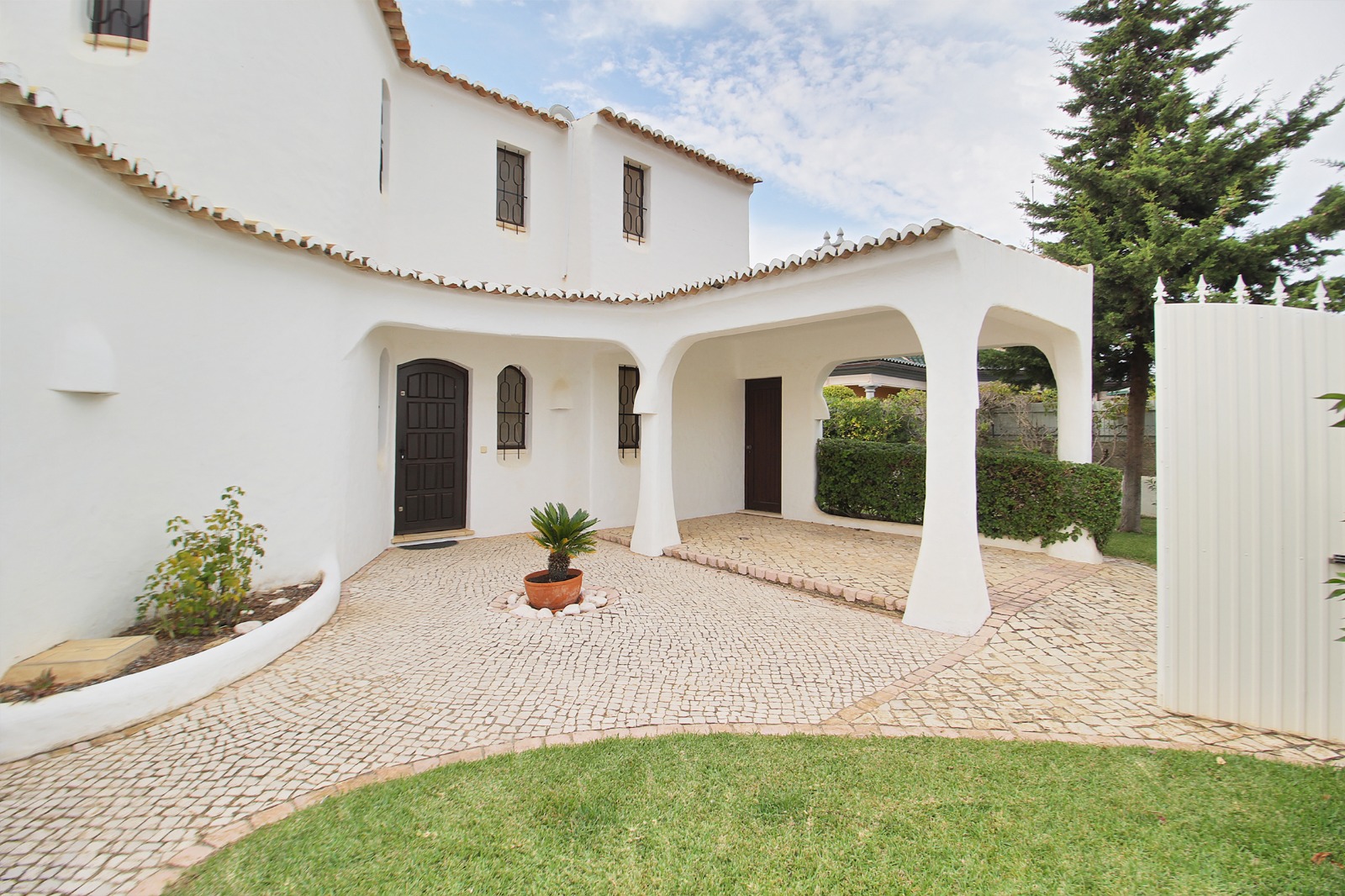 Villa back side